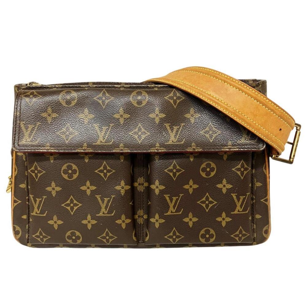 LOUIS VUITTON Authentic Brown Monogram Shoulder Bag